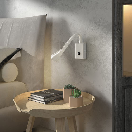 Wandleuchte / originelles Design - SKIN - Novolux Lighting - für den Innenraum / Stahl / Leder