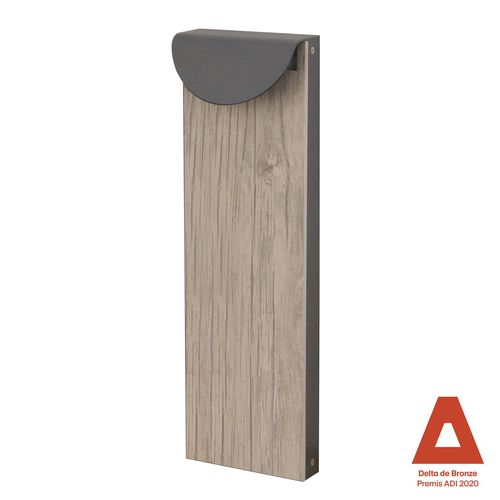 Leuchtpoller für Garten - 926B-L3109B-83 - Novolux Lighting - Design / Aluminium / Stein