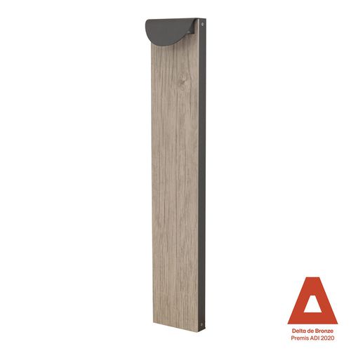 Leuchtpoller für Garten - 926C-L3109B-83 - Novolux Lighting - Design / Aluminium / Stein