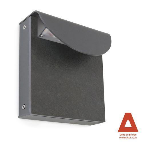 Design-Wandleuchte - DION - Novolux Lighting - Außen / Aluminium / Stein