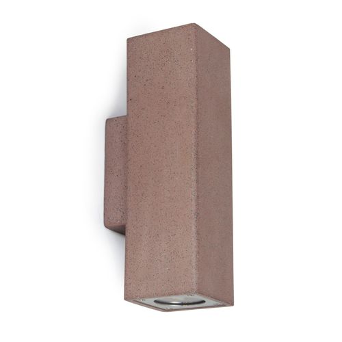 Moderne Wandleuchte - 965A-G21X1A-NR - Novolux Lighting - für Außenbereich / Beton / quadratisch