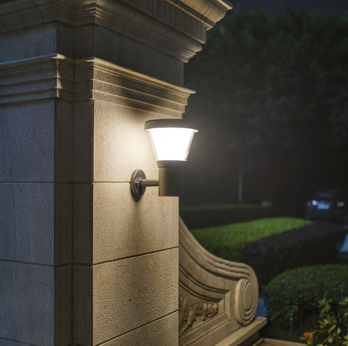Moderne Wandleuchte - ERGO - Novolux Lighting - für Außenbereich / Aluminium / konisch