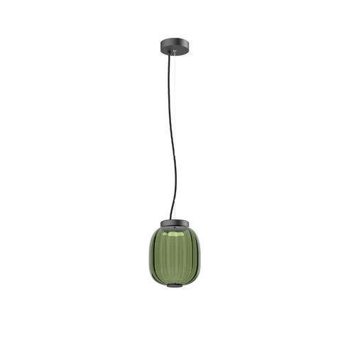 Hängelampe - KRISTA - Novolux Lighting - Stahl / Glas / Holz
