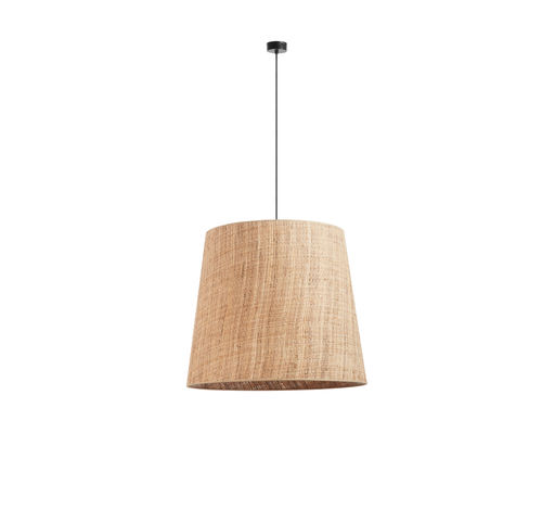 Hängelampe - THAIS L - Novolux Lighting - Stahl / Naturfaser / modern