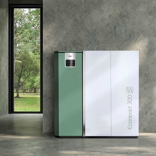 Pellet-Heizkessel - ECOMPACT 320S - Klover - nur für Heizzwecke / Wohnbereich / für den Innenraum