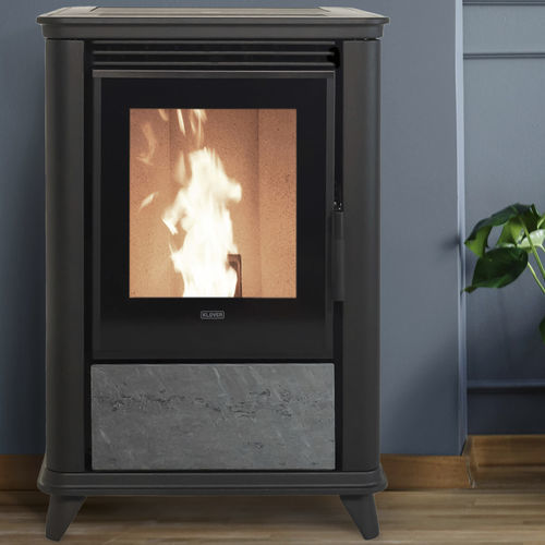 Pelletkaminofen - MISS - Klover - 5 kW...10 kW / freistehend / modern