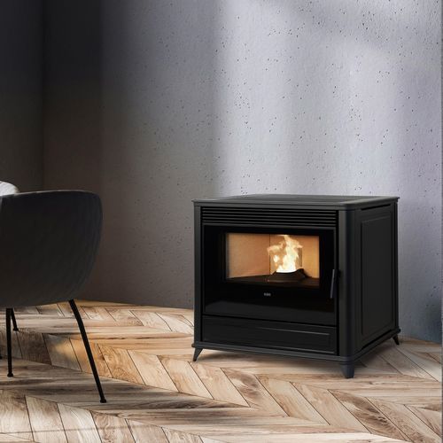 Pelletkaminofen - LADY - Klover - 10 kW...20 kW / freistehend / modern