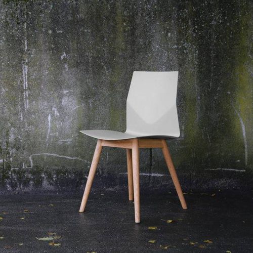 Moderner Esszimmerstuhl - FOUR®CAST'2 - Ocee Design - für den Innenraum / Holz / für Gewerbegebrauch