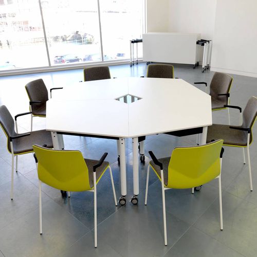 Moderner Besprechungstisch - KITE® - Ocee Design - Holz / rechteckig / quadratisch