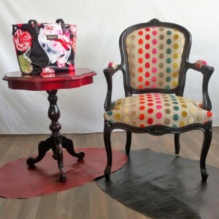 Stuhl / Ludwig XV. - CABRIOLET  - Chaises and Co - für den Innenraum / Stoff / Gestell aus Buche