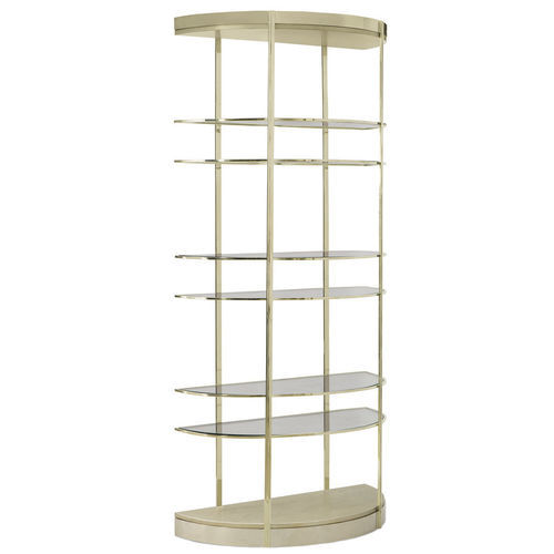Modernes Regal - UP UP AND AWAY - CARACOLE - lackiertes Metall / Glas