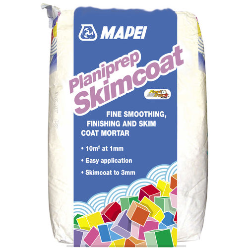Reparaturmörtel - PLANIPREP SKIMCOAT - MAPEI GB - für selbstnivelierenden Estrich / für Beton / für Estrich