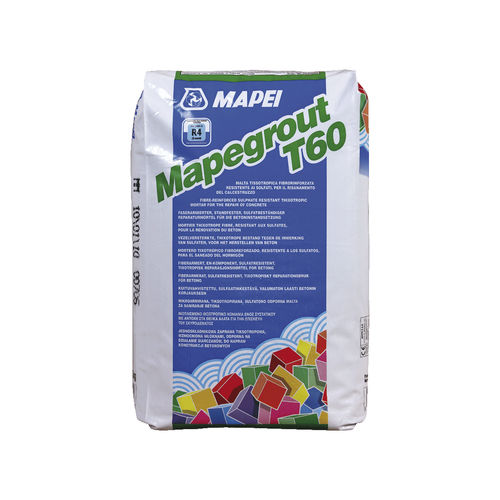 Reparaturmörtel - MAPEGROUT T60 - MAPEI GB - für Beton / hydraulisch / für Zement