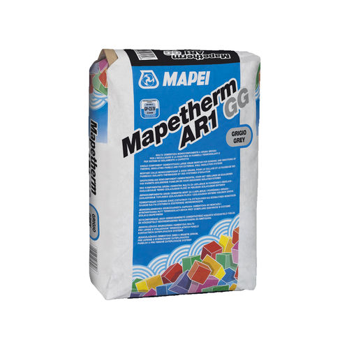 Verguss-Klebemörtel - MAPETHERM AR1 GG - MAPEI GB - für selbstnivelierenden Estrich / für Beton / für Wärmedämmverbundsysteme WDVS