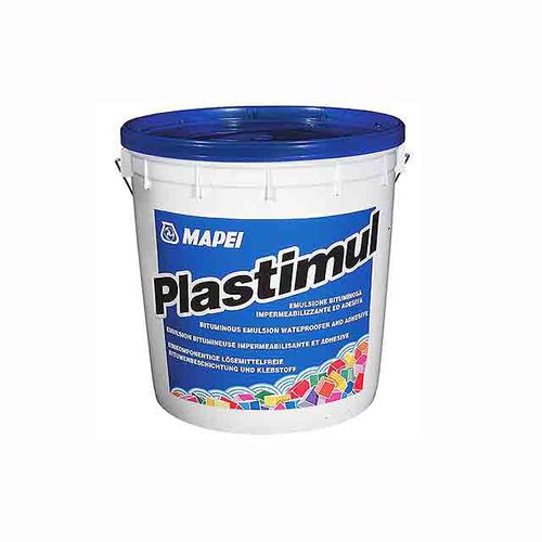 Bitumenabdichtung für Fundament - PLASTIMUL - MAPEI GB - für tragende Wand / selbstklebend / flexibel