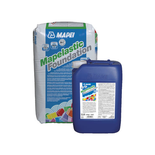 Dichtungsmörtel - MAPELASTIC FOUNDATION - MAPEI GB - für Beton / für Mauerwerk / für Zement