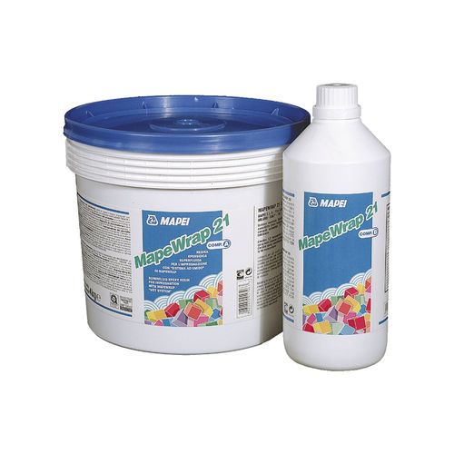 Putz zur Kaltimprägnierung - MAPEWRAP 21 - MAPEI GB - für Beton / Epoxid