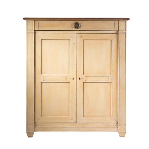 Klassischer Kleiderschrank - OPÉRA - Michel Ferrand - Holz / mit Schwingtür / mit Schublade