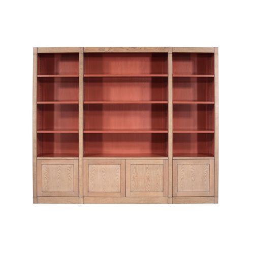 Modul-Bücherregal - HAUSSMANN - Michel Ferrand - modern / Holz / grau