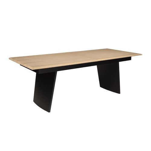 Moderner Tisch - Vertigo - Michel Ferrand - Holz / Gestell aus Holz / rechteckig