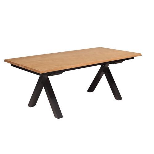 Moderner Tisch - CANOPEE - Michel Ferrand - Holz / Gestell aus Holz / rechteckig