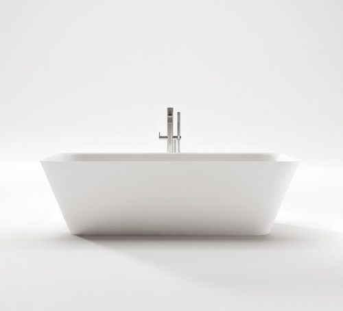 Freistehende Badewanne - EQUAL - Disenia - für Wohnungen / Verbundwerkstoff / modern
