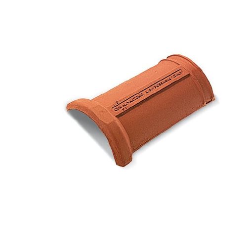 Gebogener Dachziegel - K1T-1 - Fornace laterizi Vardanega Isidoro srl - First / Ton / Kleinformat
