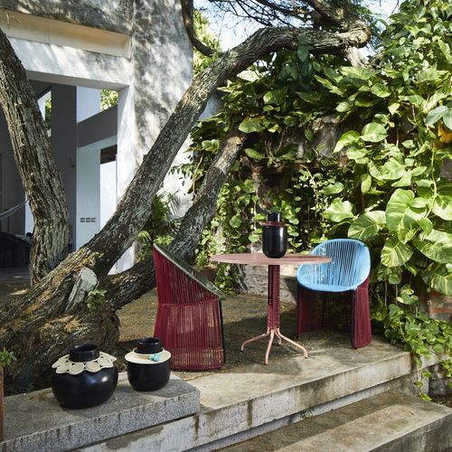 Moderner Esszimmerstuhl - CARTAGENAS - ames - für Außenbereich / für den Innenraum / Recyclingkunststoff