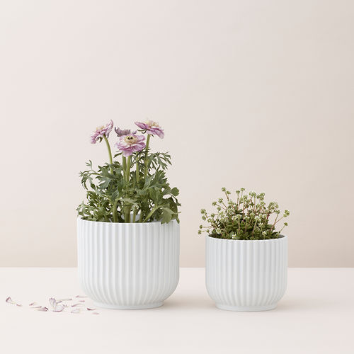 Porzellan-Pflanzgefäß - 201396 - LYNGBY PORCELÆN - freistehend / andere Formen