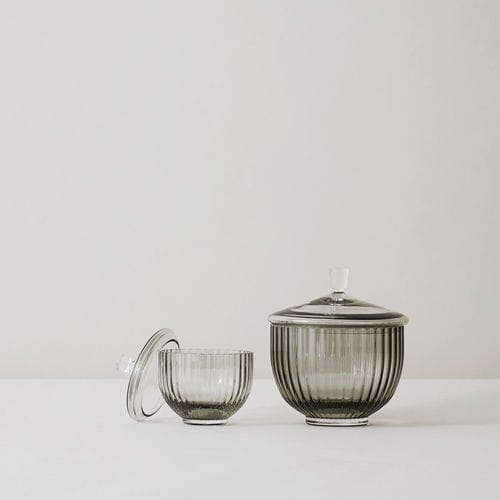 Bonboniere / geblasenes Glas - 201183 - LYNGBY PORCELÆN