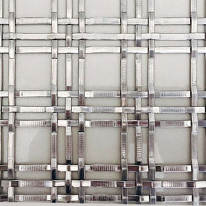 Gewobenes Metall / Edelstahl - XY-3833 - Hebei Shuolong Metal Products Co.,Ltd - für Fassaden / mit Quadratmaschen