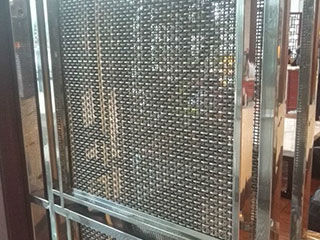 Metall-Geflecht / Edelstahl - XY-5512 - Hebei Shuolong Metal Products Co.,Ltd - Architektur / Quadratmaschen / silberfarben