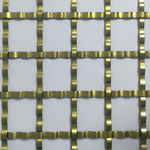 Gewobenes Metall / Edelstahl - XY-7512G - Hebei Shuolong Metal Products Co.,Ltd - für Decke / mit Quadratmaschen / Dekor