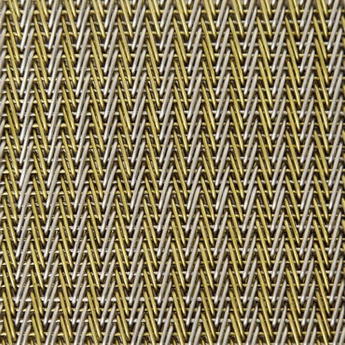 Gewobenes Metall / Edelstahl - XY-A-WAVE TWEED - Hebei Shuolong Metal Products Co.,Ltd - Messing / für Innenausbau / mit engen Maschen
