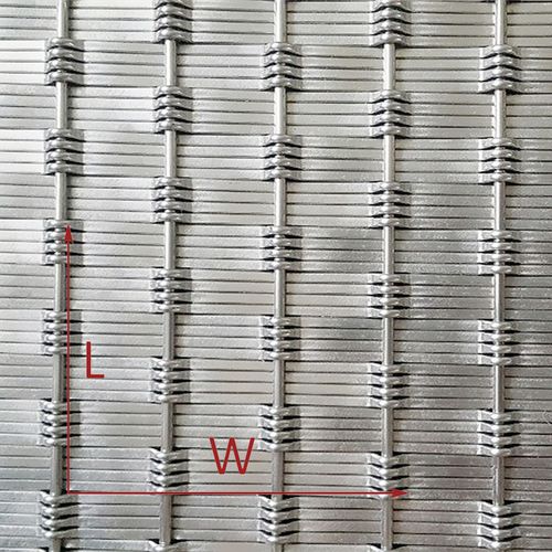 Metall-Geflecht / Edelstahl - XY-D2175 - Hebei Shuolong Metal Products Co.,Ltd - für Fassaden / für Wand / für Fassadenverkleidung