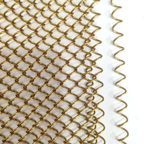 Metall-Geflecht / für Duschen - XY-AG0935 - Hebei Shuolong Metal Products Co.,Ltd - Aluminium / für Vorhänge / für abgehängte Decken
