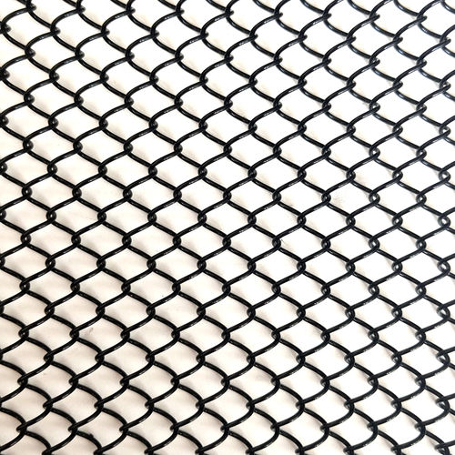 Metall-Geflecht / Aluminium - XY-AG1580 - Hebei Shuolong Metal Products Co.,Ltd - für Vorhänge / gedrehte Drähte / schwarz