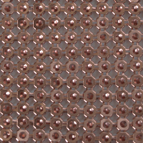 Metall-Geflecht / Aluminium - XY-B-G - Hebei Shuolong Metal Products Co.,Ltd - für Vorhänge / für die Innenarchitektur / Farbe anpassbar
