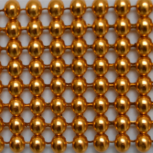 Metall-Geflecht / Aluminium - XY-B-I - Hebei Shuolong Metal Products Co.,Ltd - für Vorhänge / für die Innenarchitektur / Farbe anpassbar