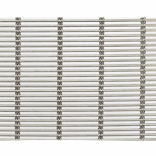 Gewobenes Metall / Edelstahl - XY-M2414 - Hebei Shuolong Metal Products Co.,Ltd - für Fassadenverkleidung / Langmaschen / silberfarben