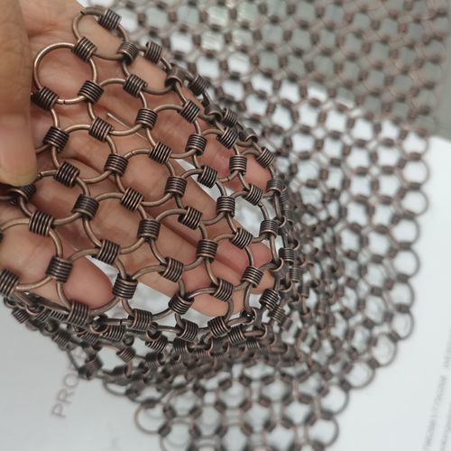 Metall-Geflecht / Edelstahl - XY-CM1515 - Hebei Shuolong Metal Products Co.,Ltd - für Innenausbau / zur Außenraumgestaltung / Architektur