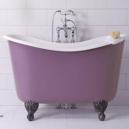 Ovale Badewanne - TUBBY TOO - Albion Bath Co - auf Füßen / in Wandnähe / für Wohnungen