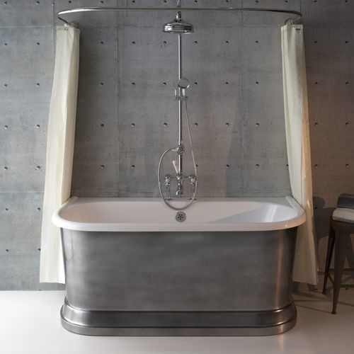 Ovale Badewanne - TORRE DEE - Albion Bath Co - freistehend / in Wandnähe / für Wohnungen