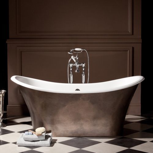 Ovale Badewanne - APOLLO - Albion Bath Co - freistehend / in Wandnähe / für Wohnungen