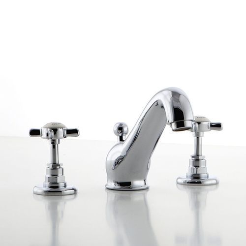 Zweigriffmischer für Waschtisch - Albion Bath Co - Aufsatz / Einbau / verchromter Messing