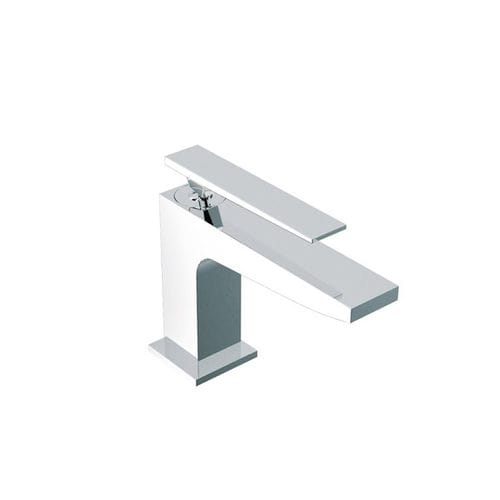 Einhebelmischer für Waschtisch - BLITZ: 141310 - Rubinetterie Eurorama spa - Aufsatz / aus verchromtem Metall / für Badezimmer