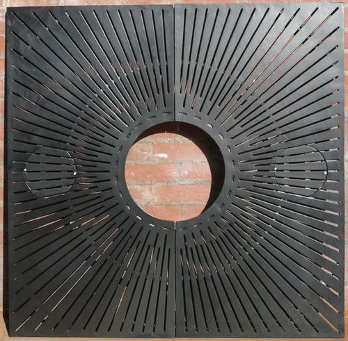 Quadratisches Baumgitter - BOLA - CANTERBURY DESIGNS - rund / Gusseisen / Aluminiumguss