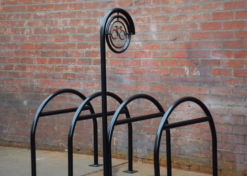 Bodenstehender Fahrradständer - CAMPUS - CANTERBURY DESIGNS - für öffentliche Bereiche / Stahl / für professionellen Einsatz
