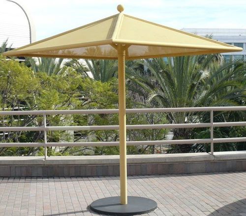 Quadratischer Sonnenschirm - CANTERBURY DESIGNS - Aluminium / Stahl