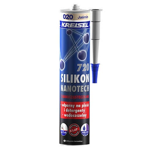 Elastische Dichtungsmasse - SILIKON NANOTECH 720 - Kreisel - auf Silikonharzbasis / zur Abdichtung